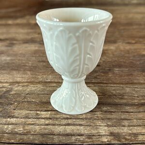 LENOX AUTUMN LEAF IVORY EGG CUP ~perfect condition